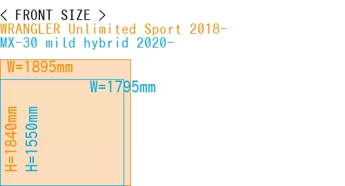 #WRANGLER Unlimited Sport 2018- + MX-30 mild hybrid 2020-